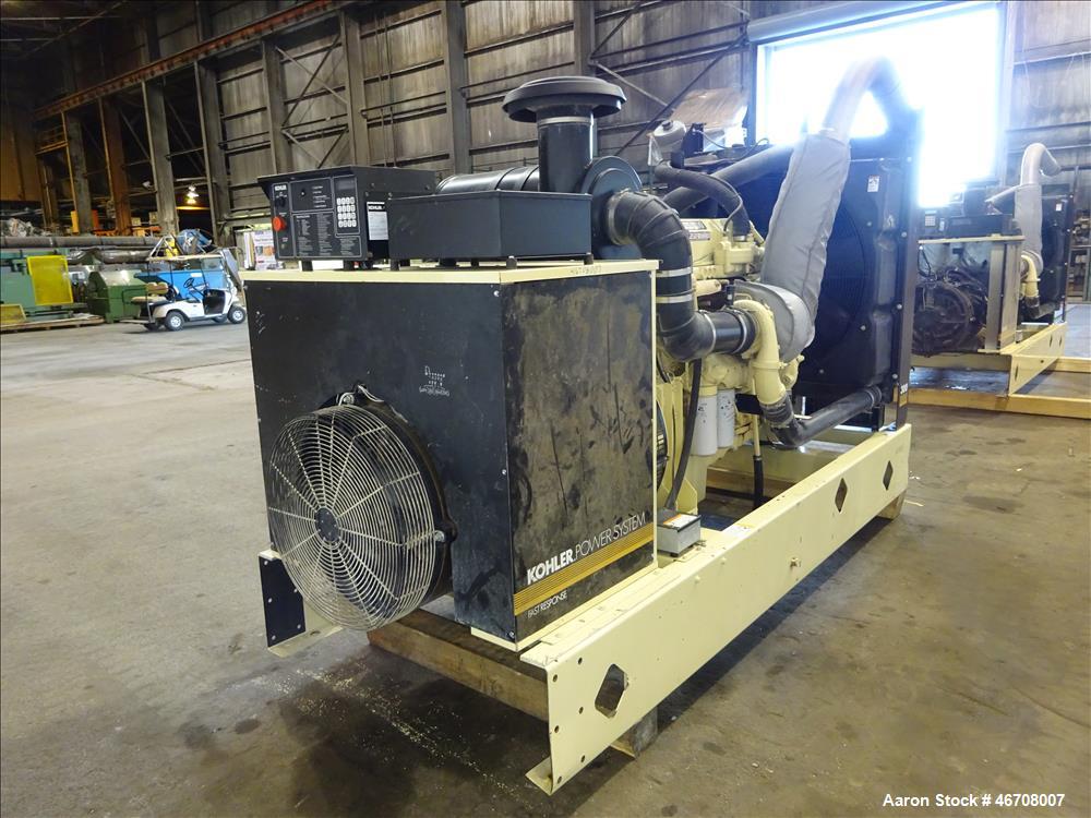 Used Kohler 300 kW Diesel Generator, Model 300REOZDN.