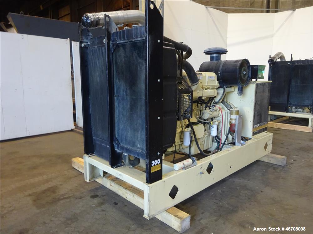 Used Kohler 300 kW Diesel Generator Model 300REOZDN.