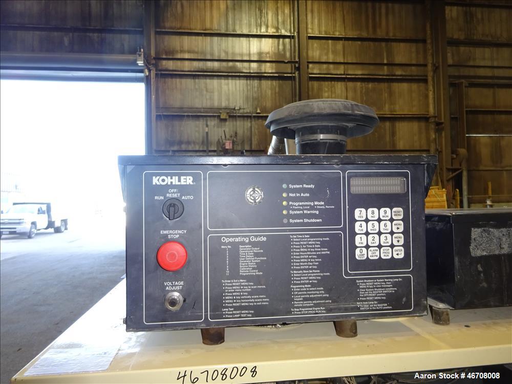 Used Kohler 300 kW Diesel Generator Model 300REOZDN.