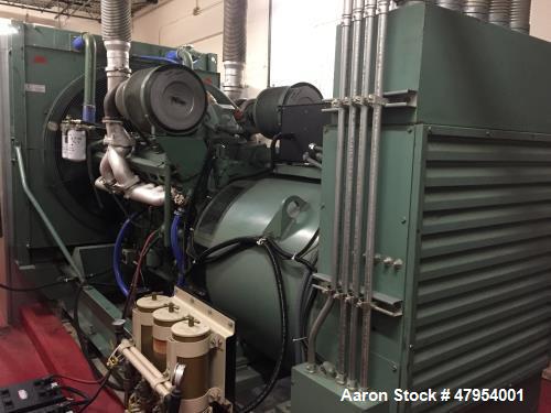 Used Detroit Diesel 565 kW Diesel Generator Set.