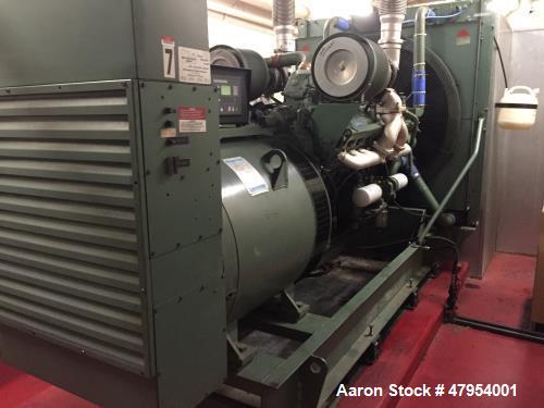 Used Detroit Diesel 565 kW Diesel Generator Set.