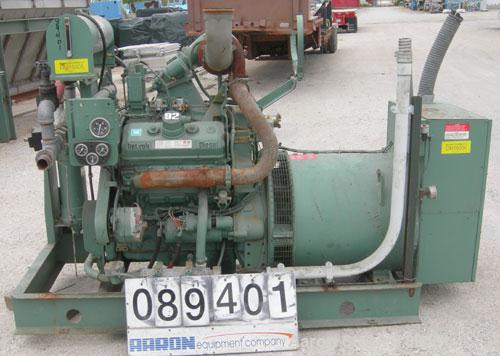 USED: Detroit Diesel generator rated 280 kW standby. Rated 250 kW continuous, 3/60/277-460 volt. Detroit Diesel Engine model 80637405, designed to operate at 415 HP @ 1800 RPM.Magna One synchronous A...