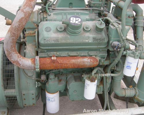 USED: Detroit Diesel generator rated 280 kW standby. Rated 250 kW continuous, 3/60/277-460 volt. Detroit Diesel Engine model 80637405, designed to operate at 415 HP @ 1800 RPM.Magna One synchronous A...