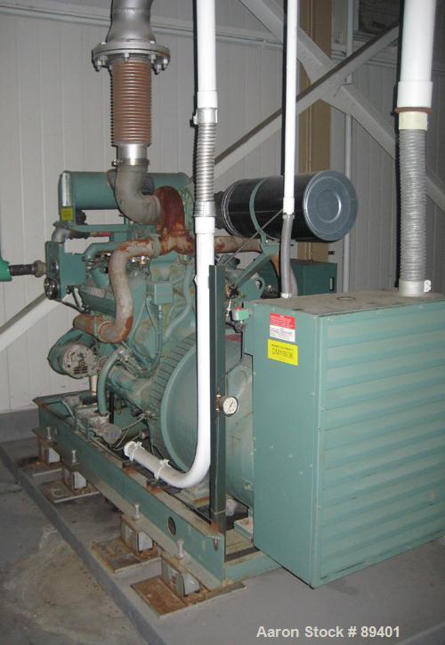 USED: Detroit Diesel generator rated 280 kW standby. Rated 250 kW continuous, 3/60/277-460 volt. Detroit Diesel Engine model 80637405, designed to operate at 415 HP @ 1800 RPM.Magna One synchronous A...