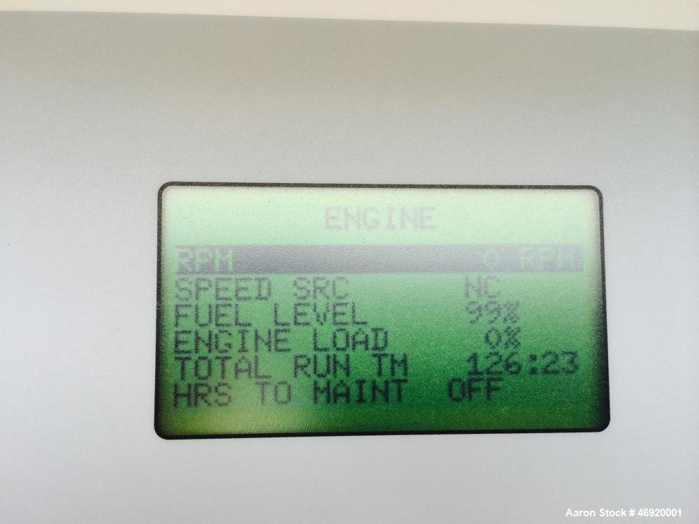 Used Energy Dynamics 400 kW standby diesel generator set model EDI-400-V.