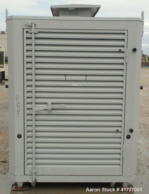 Used Elektryon 100 kW Cont Rated Natural Gas Generator Set. GM 454 natural gas engine. Stamford NewAge generator end 3/60/480V, 1800 rpm 12-lead reconnectable. Battery charger. Sound attenuated enclo...
