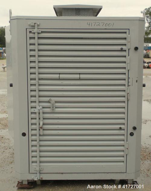 Used Elektryon 100 kW Cont Rated Natural Gas Generator Set. GM 454 natural gas engine. Stamford NewAge generator end 3/60/480V, 1800 rpm 12-lead reconnectable. Battery charger. Sound attenuated enclo...