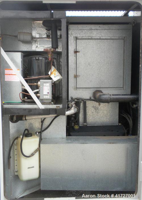 Used Elektryon 100 kW Cont Rated Natural Gas Generator Set. GM 454 natural gas engine. Stamford NewAge generator end 3/60/480V, 1800 rpm 12-lead reconnectable. Battery charger. Sound attenuated enclo...