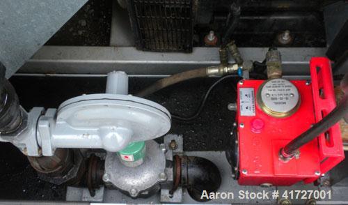 Used Elektryon 100 kW Cont Rated Natural Gas Generator Set. GM 454 natural gas engine. Stamford NewAge generator end 3/60/480V, 1800 rpm 12-lead reconnectable. Battery charger. Sound attenuated enclo...