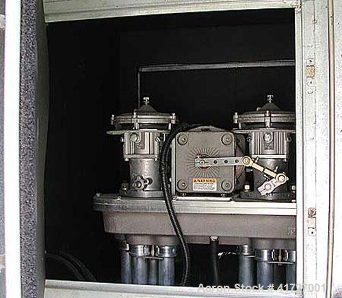 Used Elektryon 100 kW Cont Rated Natural Gas Generator Set. GM 454 natural gas engine. Stamford NewAge generator end 3/60/480V, 1800 rpm 12-lead reconnectable. Battery charger. Sound attenuated enclo...