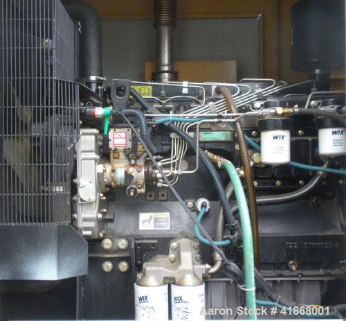 Used Elilott Magnetek 100 kW standby diesel generator Set, model 100RD, SN-8108J552. Perkins model 1006-6T turbocharged engine rated 154HP at 1800RPM. MagneTek model MTG35 generator 3/60/208/240/460V...