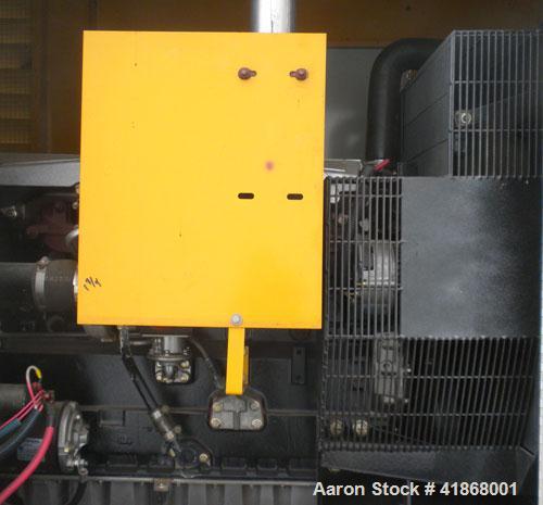 Used Elilott Magnetek 100 kW standby diesel generator Set, model 100RD, SN-8108J552. Perkins model 1006-6T turbocharged engine rated 154HP at 1800RPM. MagneTek model MTG35 generator 3/60/208/240/460V...