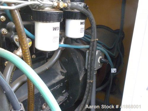 Used Elilott Magnetek 100 kW standby diesel generator Set, model 100RD, SN-8108J552. Perkins model 1006-6T turbocharged engine rated 154HP at 1800RPM. MagneTek model MTG35 generator 3/60/208/240/460V...