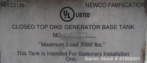 Used Elilott Magnetek 100 kW standby diesel generator Set, model 100RD, SN-8108J552. Perkins model 1006-6T turbocharged engine rated 154HP at 1800RPM. MagneTek model MTG35 generator 3/60/208/240/460V...