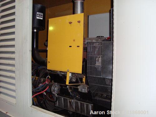 Used Elilott Magnetek 100 kW standby diesel generator Set, model 100RD, SN-8108J552. Perkins model 1006-6T turbocharged engine rated 154HP at 1800RPM. MagneTek model MTG35 generator 3/60/208/240/460V...