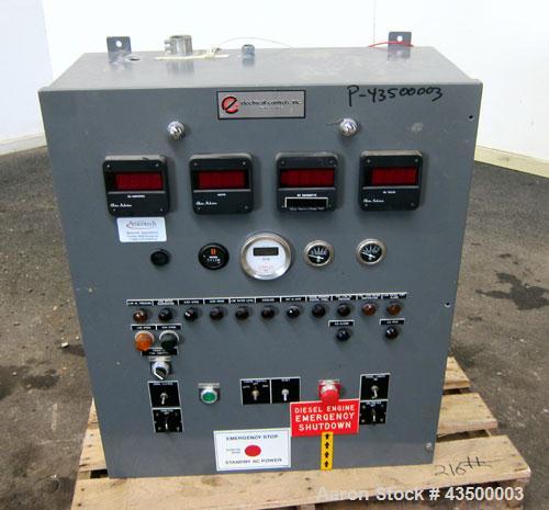 Used EPS (Enterprise Power Systems) 40kW Diesel Generator Set. Perkins model 4246 engine SN-LQ336264223688S. 1/60/120/240V. EPS unit model ED40FGP4, serial #AD112072. Perkins model 4-236 engine, seri...