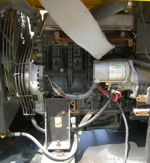Used Wacker model G-25, S/N 5112687,  contiuous rating, 3 phase -18 kW/23 kVa , volts 208/480, amps 62/27, 1 phase 15 kW/15 kVa, volts 120/240, amps-125/63.  60 gallon fuel capacity. 2170 lbs.  Yr 19...