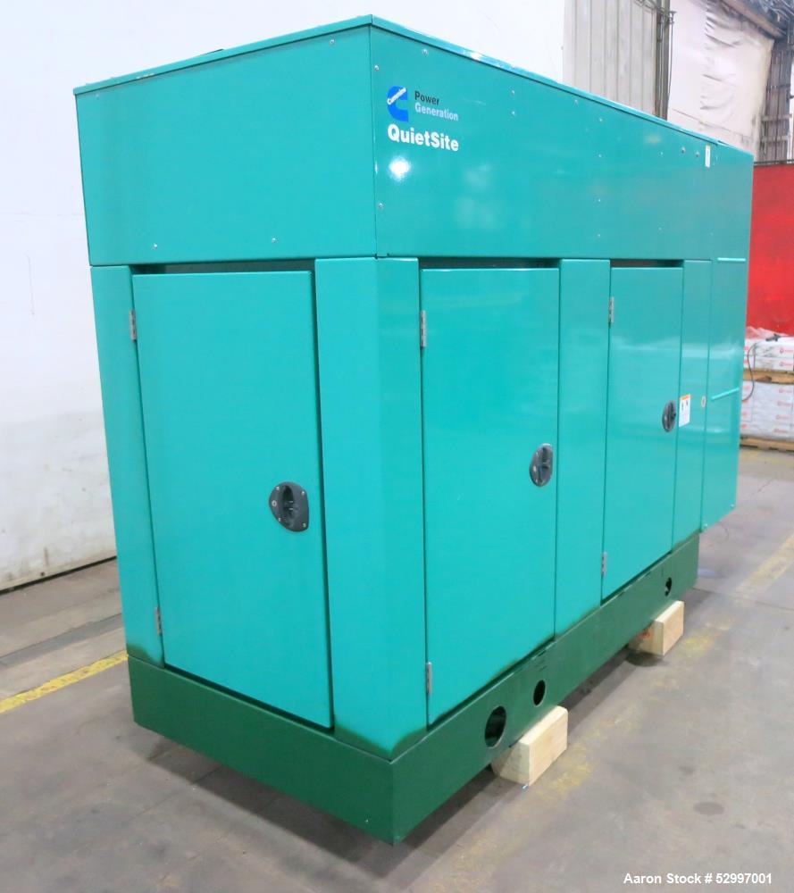 Used Cummins 75 kW Standby Natural Gas / Propane Generator Set – Model GGHF