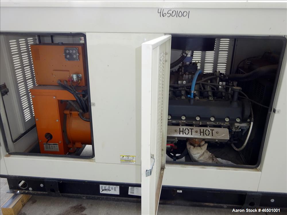 Used- Generac 70 kW Standby (63 kW Prime) Natural Gas Generator Sset, Model SG07