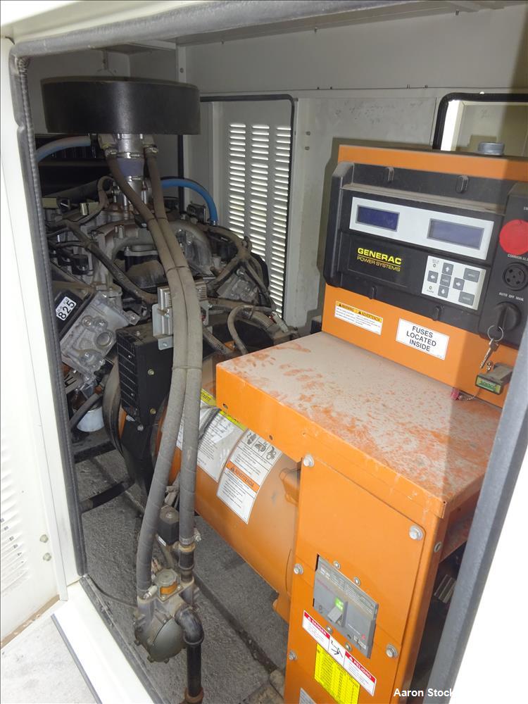 Used Generac 70 kW Standby (63 kW Prime) Natural Gas Generator Sset, Model SG07