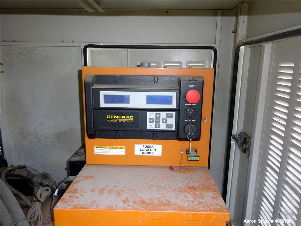 Used- Generac 70 kW Standby (63 kW Prime) Natural Gas Generator Sset, Model SG07