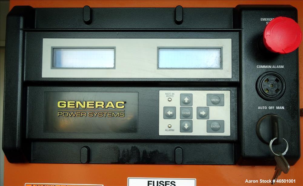 Used Generac 70 kW Standby (63 kW Prime) Natural Gas Generator Sset, Model SG07