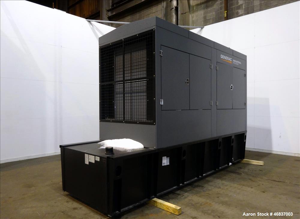 UNUSED- Generac 500 kW standby diesel generator, Volvo TAD1641GE EPA Tier 2 engi