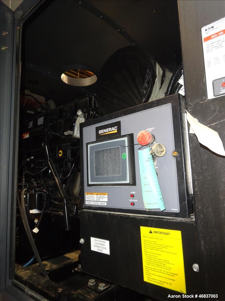 UNUSED- Generac 500 kW standby diesel generator, Volvo TAD1641GE EPA Tier 2 engi