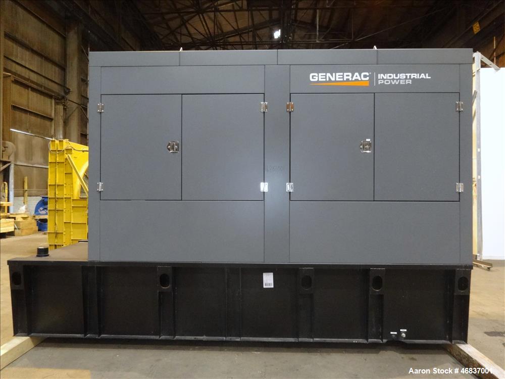 UNUSED- Generac 500 kW  diesel generator Volvo Penta TAD1641GE engine