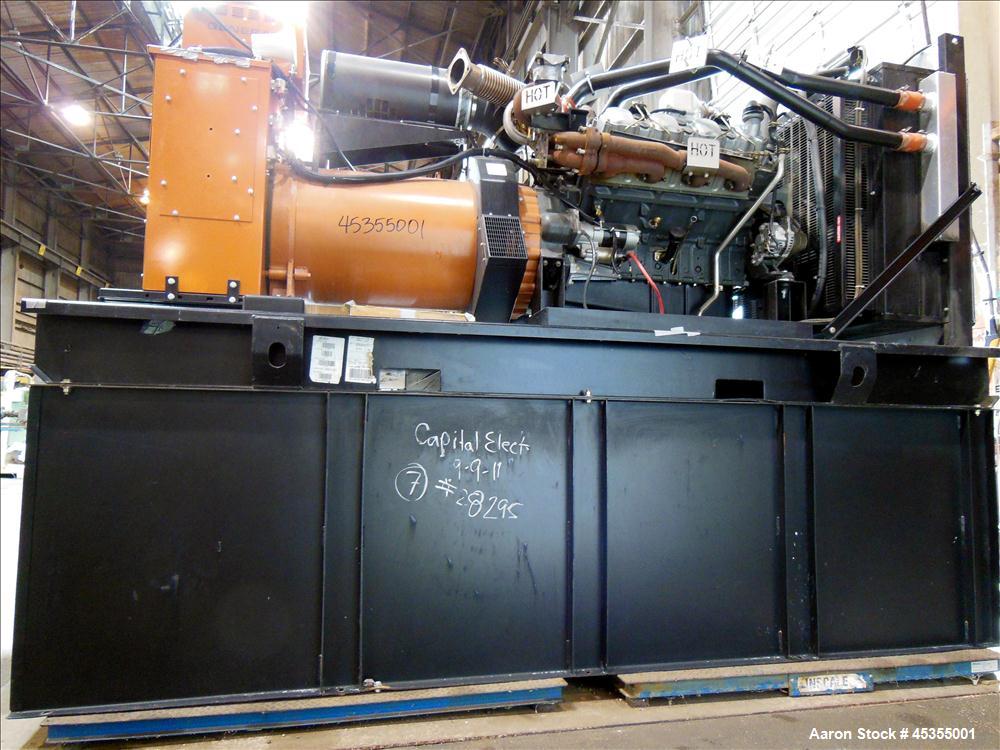 Used Mitsubishi/Generac 400 kW Standby Diesel Generator Set, Model SD400