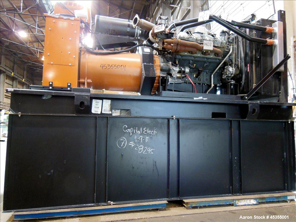 Used- Mitsubishi/Generac 400 kW Standby Diesel Generator Set, Model SD400