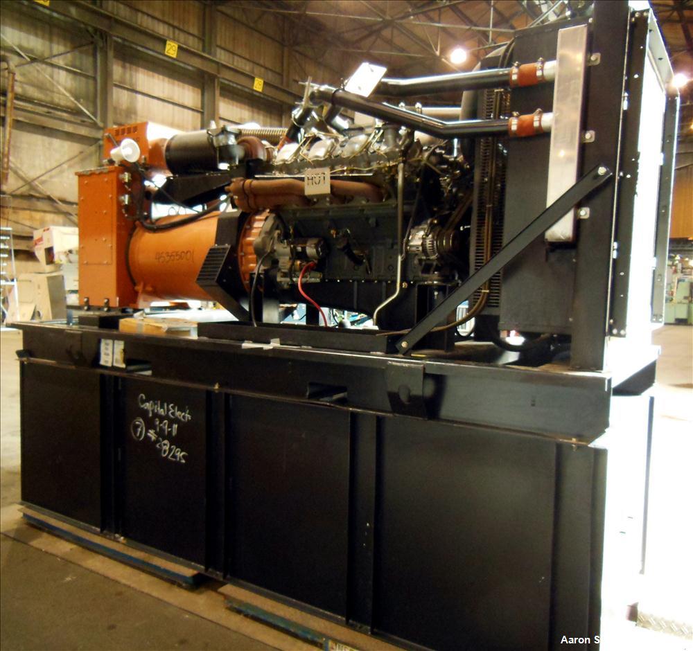 Used- Mitsubishi/Generac 400 kW Standby Diesel Generator Set, Model SD400