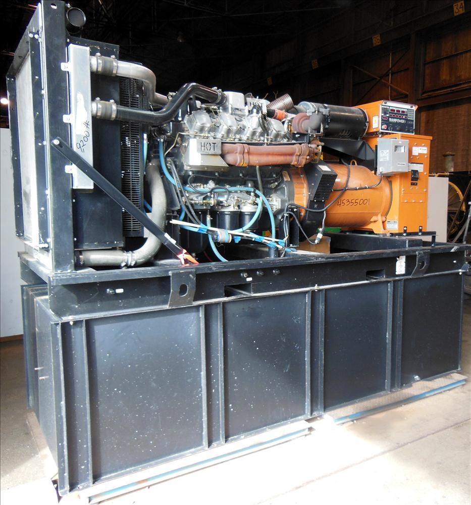 Used- Mitsubishi/Generac 400 kW Standby Diesel Generator Set, Model SD400