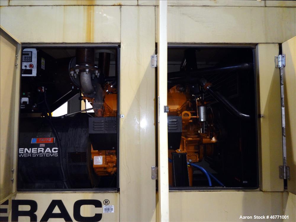 Used Generac 500 kW  diesel generator  model 1706630100. Hino engine