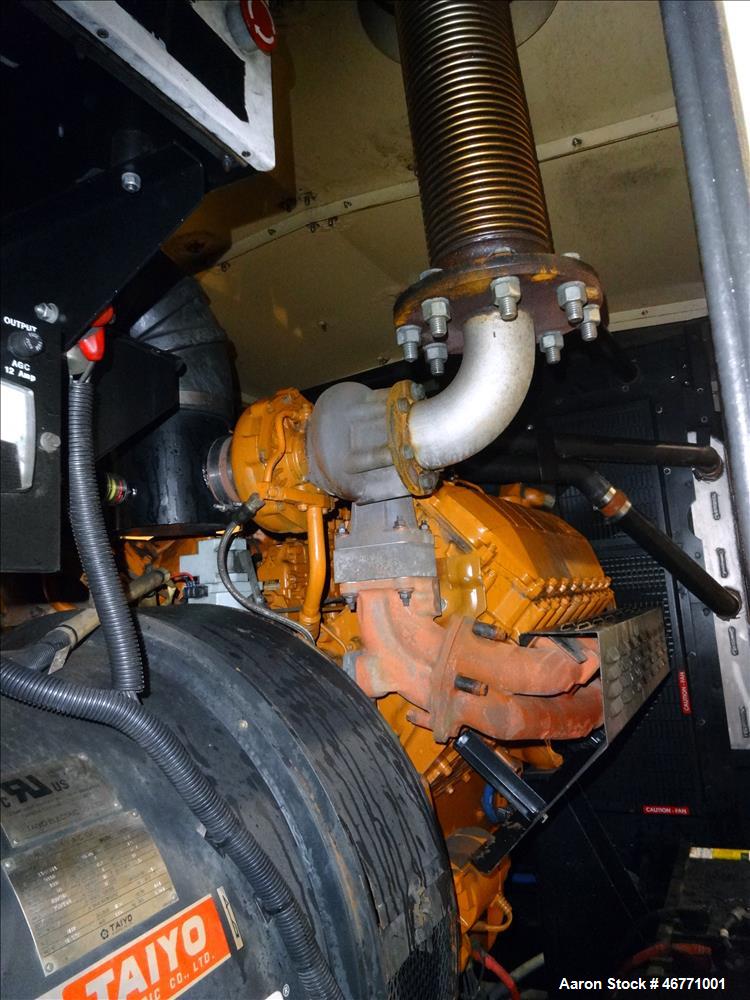 Used Generac 500 kW  diesel generator  model 1706630100. Hino engine
