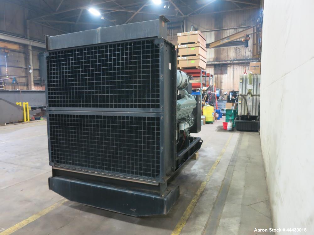 Used Generac 1MW Open Skid Generator | 1130 kW Mitsubishi Diesel Standby Power Unit