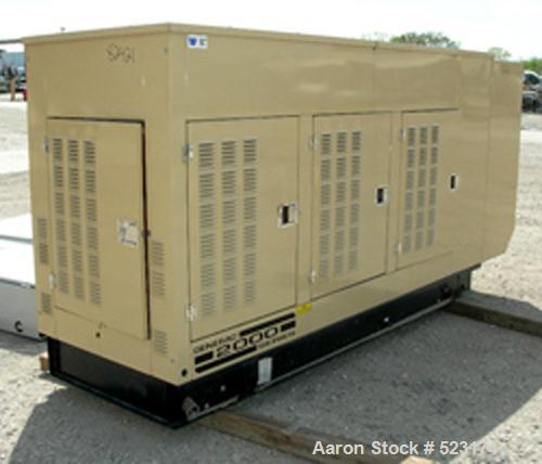 USED: Generac 100 kw standby LP gas generator, model 2322350100.100 kva, 1/60/120/240 volt, 416.6 amp. Brushless excitation, standardoutdoor weather enclosure, upsize alternator, 130 kw alternator,an...