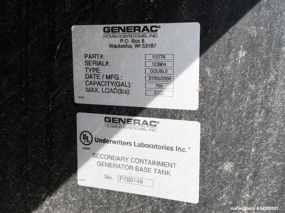 Buy Used Generac 350kW Standby Generator – 438 kVA, 1400A Breaker, Only 276 Hours