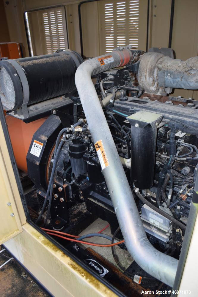 Used Generac Power Systems 300 KW Diesel Generator Set. Model 8533410200, type code SD0300-K369.0D18HPYY C, serial# 2094495, built 2007. John Deere 9.0 liter 6 cylinder engine, model 6090HF485, seria...