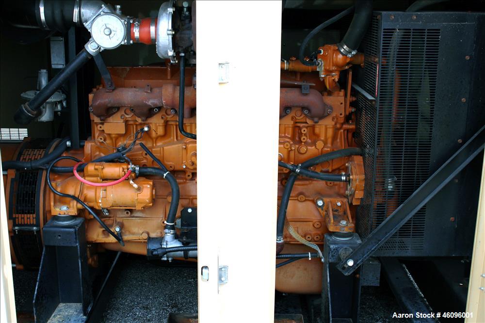 Used Generac 200 kW natural gas generator. Hino natural gas engine.