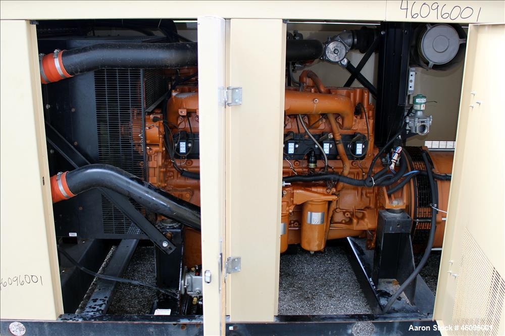 Used Generac 200 kW natural gas generator. Hino natural gas engine.
