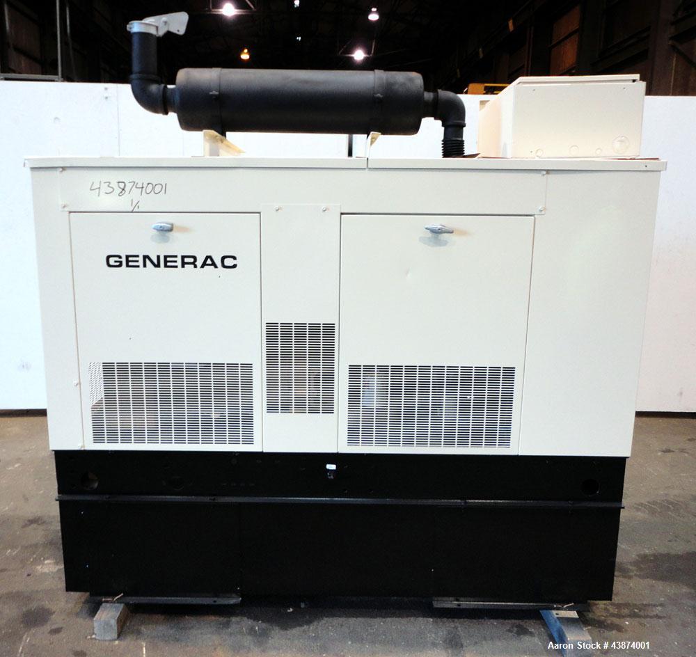 Used Generac 60 kW Diesel Generator Set, Model 90A03879-S
