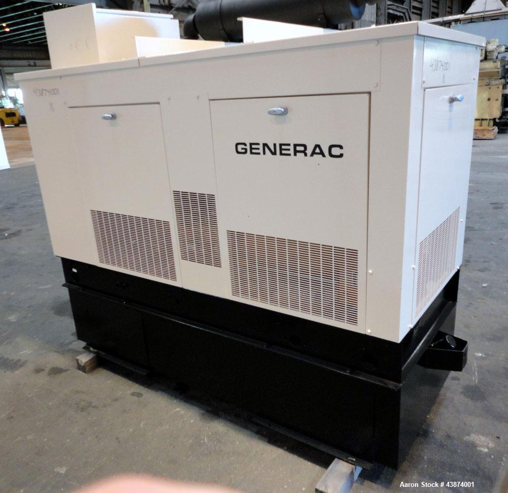 Used Generac 60 kW Diesel Generator Set, Model 90A03879-S