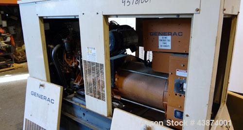 Used- Generac 60 kW Diesel Generator Set, Model 90A03879-S