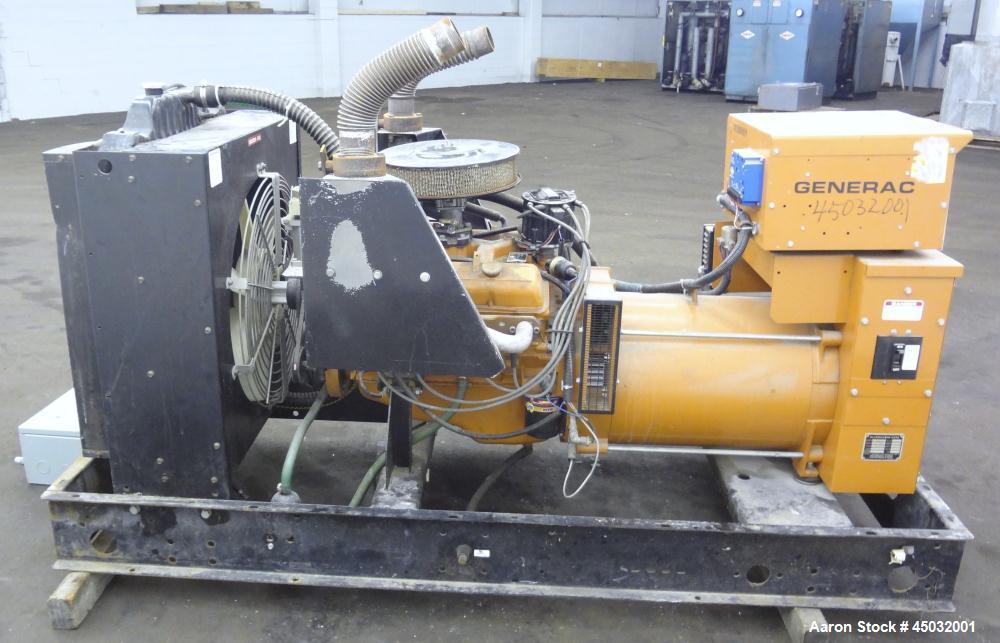 Used Generac 45 kW standby natural gas generator