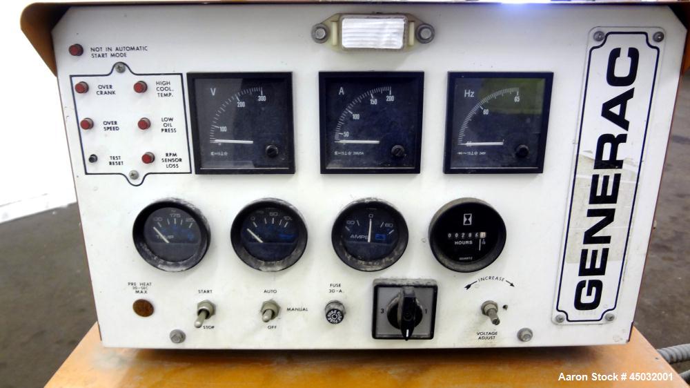 Used- Generac 45 kW standby natural gas generator