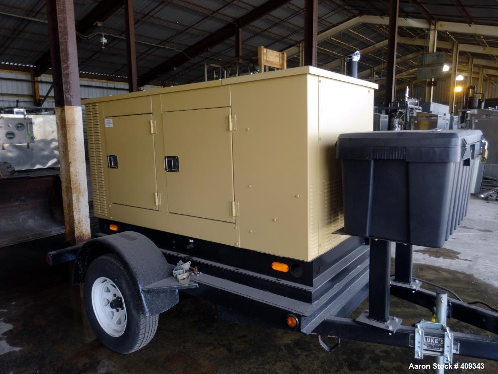 Used- Olympian / Generac 20 kW Trailered Portable Diesel Generator Set,