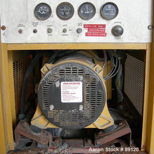 USED: Generac natural gas generator, 8 kw, 1/60/120/240 volt, 1800 rpm, 8 kva. 289.9 hours on meter.