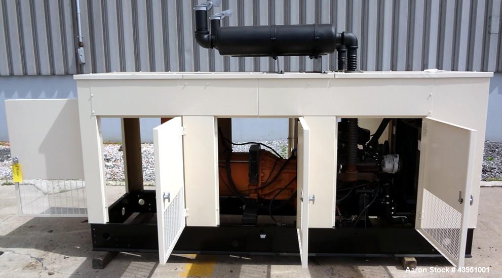 Used Generac 80 kW standby propane fuel generator set, model 96A02334-S.