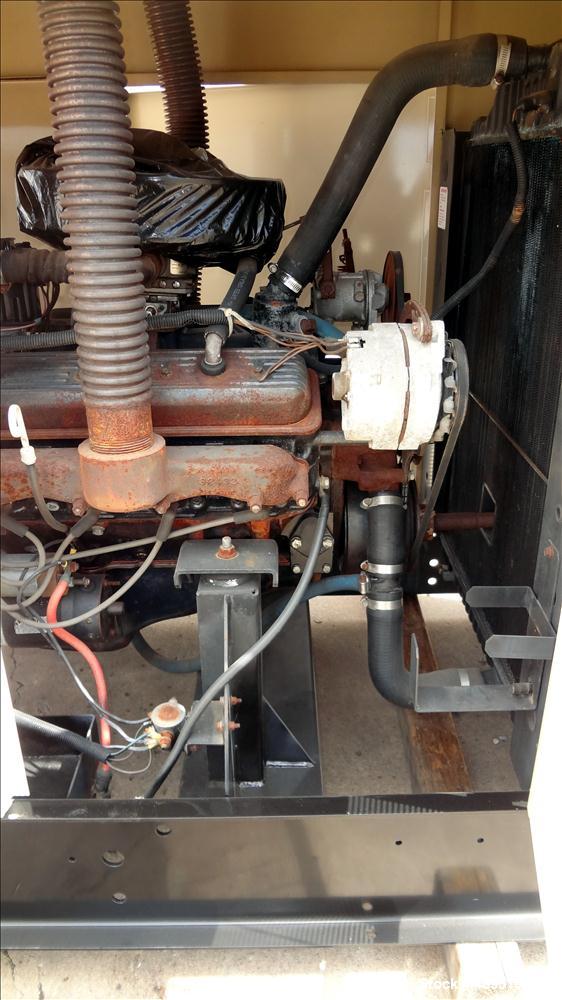 Used Generac 80 kW standby propane fuel generator set, model 96A02334-S.